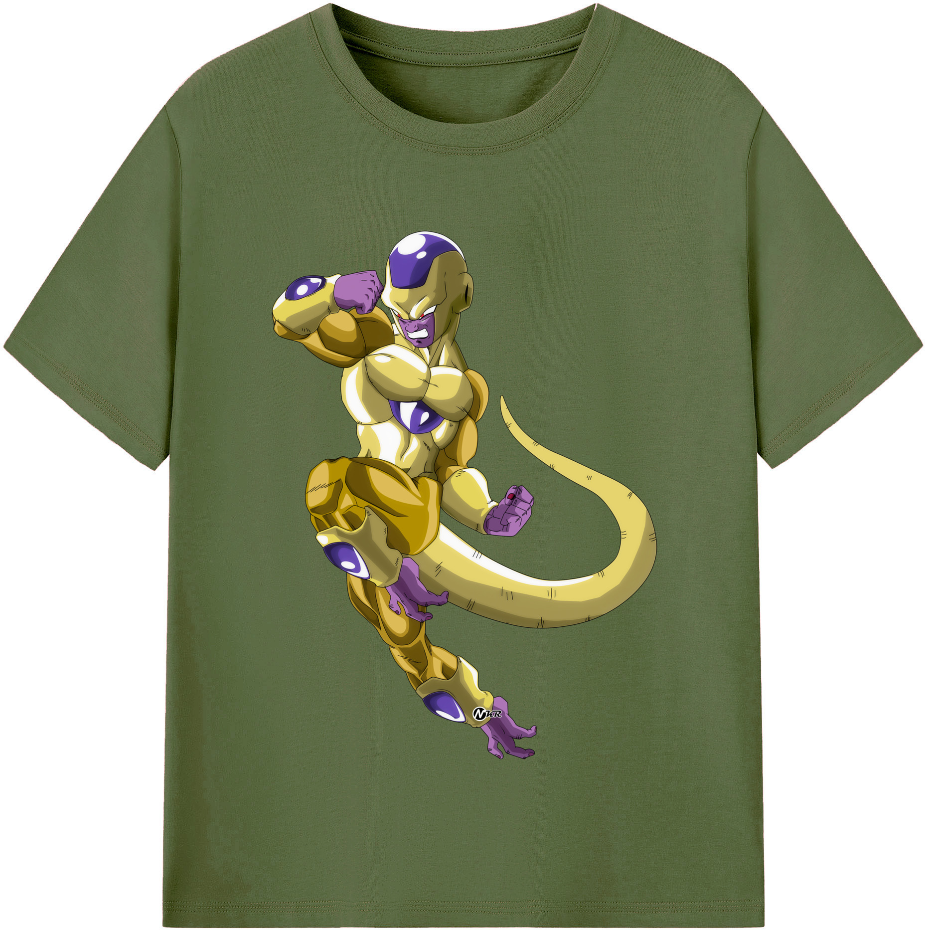 （画像用） ドラゴンボール フリーザ DRAGON BALL Frieza 綿100％半袖Tシャツ（フロントプリント）